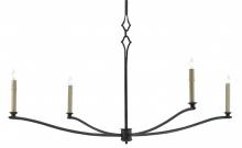 Currey 9000-0176 - Knole Black Chandelier