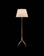 Currey 8000-0087 - Circus Brass Floor Lamp