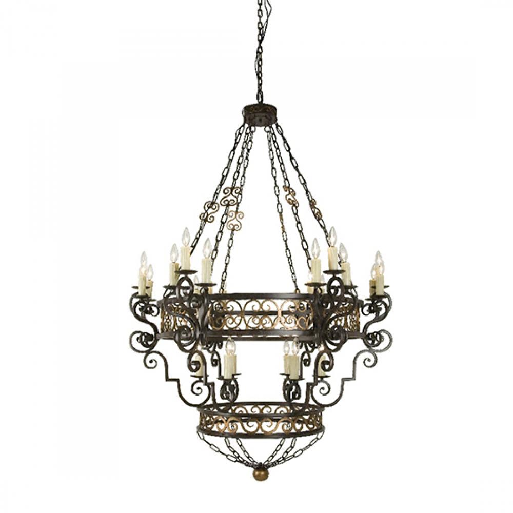 48" Wide Isabo 24 Light Chandelier