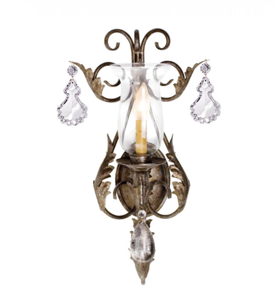 12" Wide French Elegance 1 Light Wall Sconce