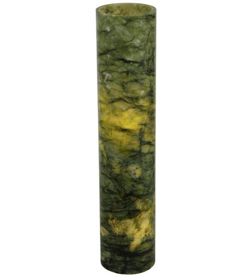 3.4"W Cylindre Green Jadestone Shade