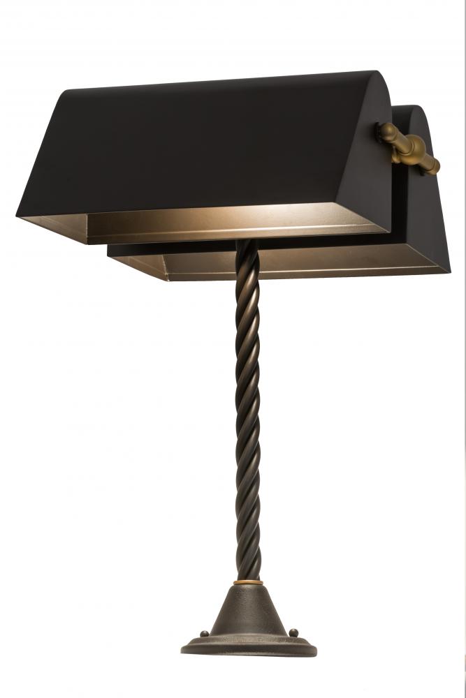 21"H Belmont Banker's Lamp