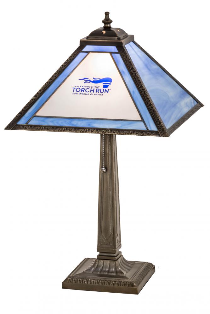 22"H Personalized Torch Run Table Lamp