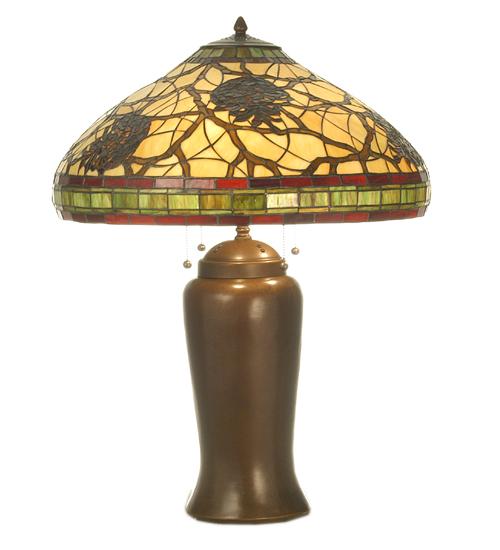 30"H Pinecone Table Lamp