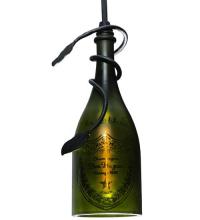Meyda White 115129 - 5"W Personalized Champagne Bottle Mini Pendant