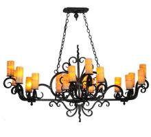 Meyda White 118203 - 60"L Kean 20 LT Chandelier