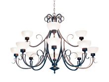 Meyda White 119773 - 60" Wide Mirasol Chandelier