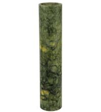 Meyda White 123463 - 3.4"W Cylindre Green Jadestone Shade