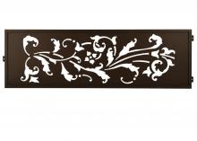 Meyda White 132590 - 33"W X 10.5"H Cypress Vine Panel
