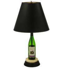 Meyda White 134264 - 25.5"H Personalized Wine Bottle Table Lamp