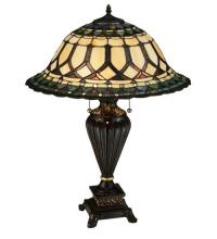 Meyda White 134536 - 28"H Aello Table Lamp