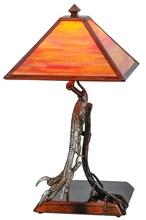 Meyda White 139931 - 25"H Eagle Claw Kickstand Custom Table Lamp