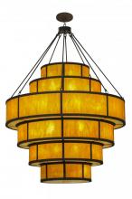 Meyda White 149591 - 74"W Jayne 6 Tier LED Pendant