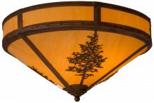 Meyda White 158930 - 20"W Tamarack Flushmount