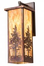 Meyda White 190093 - 10"W Tamarack Wall Sconce