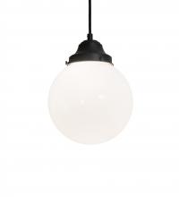 Meyda White 234342 - 8" Wide Bola Mini Pendant