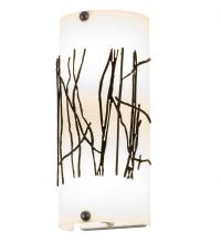 Meyda White 247431 - 5" Wide Twigs Overlay Wall Sconce